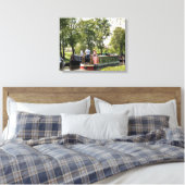 TOILE BATEAUX DE CANAL (Insitu(Chambre))