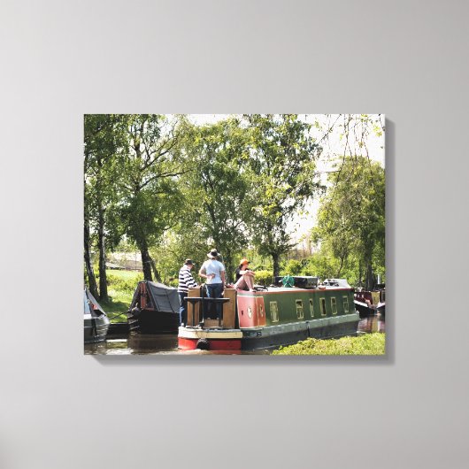 TOILE BATEAUX DE CANAL (Recto)