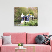 TOILE BATEAUX DE CANAL (Insitu(Salon))