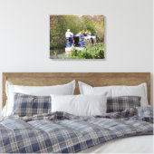 TOILE BATEAUX DE CANAL (Insitu(Chambre))