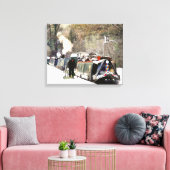 TOILE BATEAUX DE CANAL (Insitu(Salon))