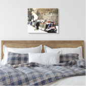 TOILE BATEAUX DE CANAL (Insitu(Chambre))