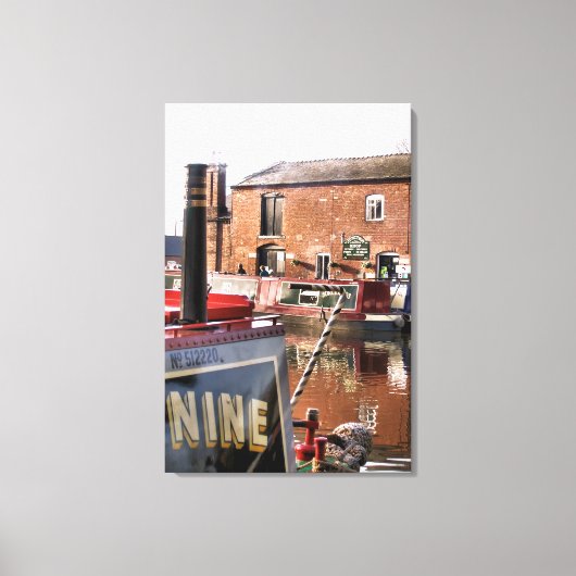 TOILE BATEAUX DE CANAL (Recto)