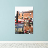 TOILE BATEAUX DE CANAL (Insitu (Plancher de Bois))