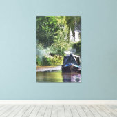 TOILE BATEAUX DE CANAL (Insitu (Plancher de Bois))