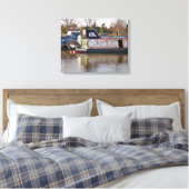 TOILE BATEAUX DE CANAL (Insitu(Chambre))