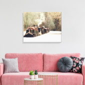 TOILE BATEAUX DE CANAL (Insitu(Salon))