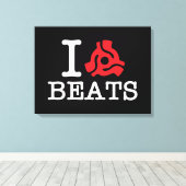 Toile Bateaux de carte I 45 (Insitu (Plancher de Bois))