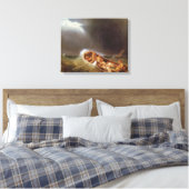 Toile Bateaux de Dieppe Retour de la pêche (Insitu(Chambre))