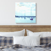 Toile Bateaux de la scène de Sydney sur le port Drummoyn (Insitu(Chambre))