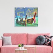 Toile Bateaux de Maya Bay (Insitu(Salon))
