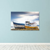 Toile Bateaux de pêche (Insitu (Plancher de Bois))