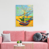 Toile Bateaux de pêche à Saint Marie (Insitu(Salon))