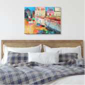 Toile Bateaux de pêche anciens 2013 (Insitu(Chambre))