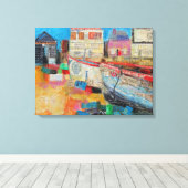 Toile Bateaux de pêche anciens 2013 (Insitu (Plancher de Bois))