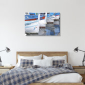 Toile Bateaux de pêche typiques de Provence peints en 2 (Insitu(Chambre))