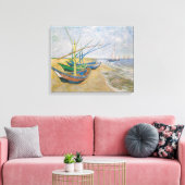 Toile Bateaux de pêche | Vincent van Gogh (Insitu(Salon))
