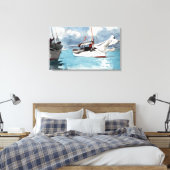 Toile Bateaux de pêche Winslow Homer, Key West (Insitu(Chambre))