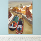 Toile Bateaux étroits (Insitu (Plancher de Bois))