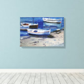 Toile Bateaux/Small boats (Insitu (Plancher de Bois))