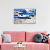 Toile Bateaux/Small boats (Insitu(Salon))