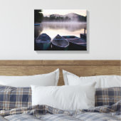 Toile Bateaux sur le lac Placid (Insitu(Chambre))
