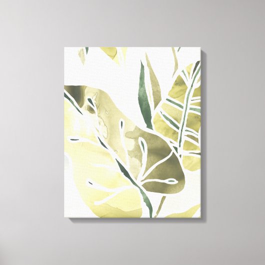 Toile Batik Feuille (Recto)