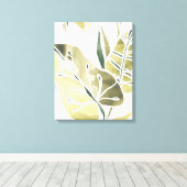 Toile Batik Feuille (Insitu (Plancher de Bois))