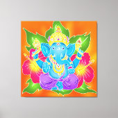 Toile Batik GRAPHIQUE MUR GANESH 3FT x 3FT Imprimer (Recto)