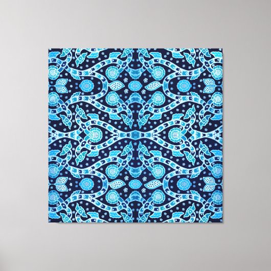 Toile Batik Tribal Africain (Recto)