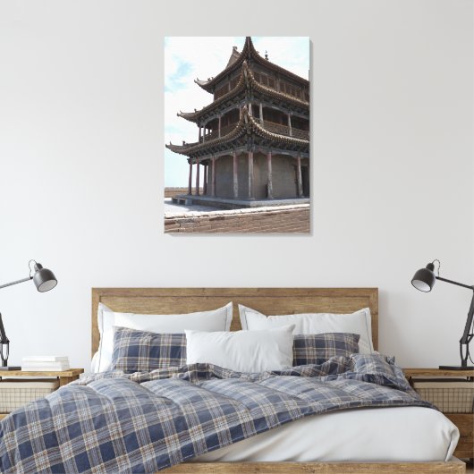 Toile Bâtiment chinois ancien (Insitu(Chambre))