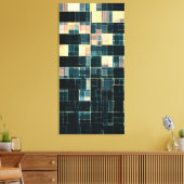 Toile Bâtiment de bureau la nuit (Insitu(Salon))