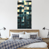 Toile Bâtiment de bureau la nuit (Insitu(Chambre))