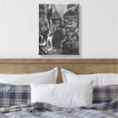 Toile Bâtiment de l'avenue de l'Opéra (Insitu(Chambre))
