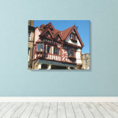 Toile Bâtiment en chêne Tudor, Edimbourg, Ecosse (Insitu (Plancher de Bois))