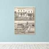 Toile Bâtiments Woodland, Yolo (Insitu (Plancher de Bois))