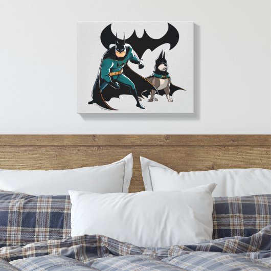 Toile Batman & Ace (Insitu(Chambre))