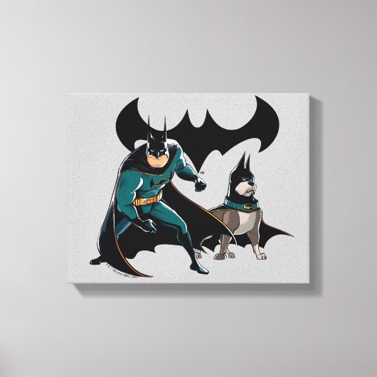 Toile Batman & Ace (Recto)
