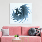 Toile Batman au café (Insitu(Salon))