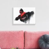 Toile Batman Batarang cramoisi (Insitu(Salon))