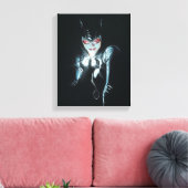Toile Batman Catwoman Faces of Evil Cover Illustration (Insitu(Salon))