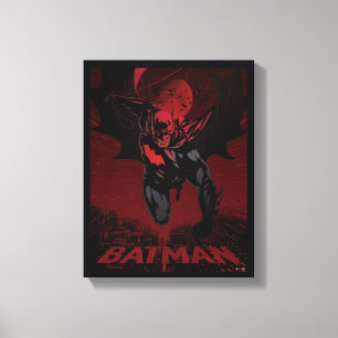 Toile Batman Crimson Leap
