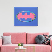 Toile Batman | Logo Pink Polka Dot (Insitu(Salon))