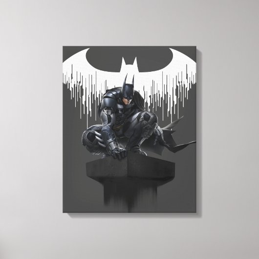Toile Batman perché sur un pilier (Recto)