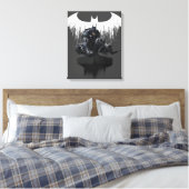 Toile Batman perché sur un pilier (Insitu(Chambre))