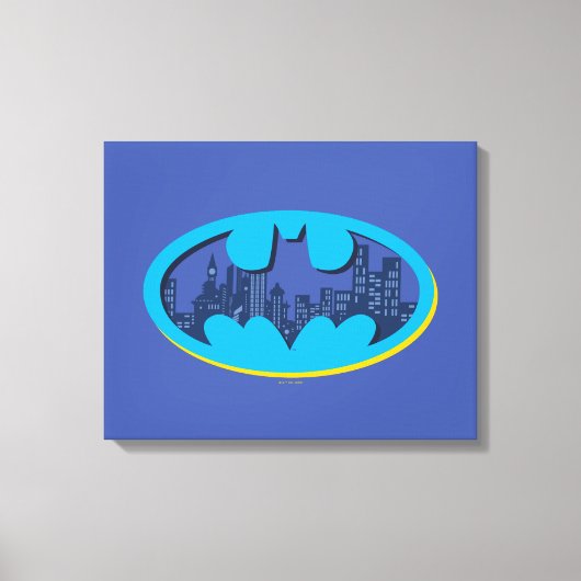 Toile Batman | Symbole de la ville de Gotham (Recto)