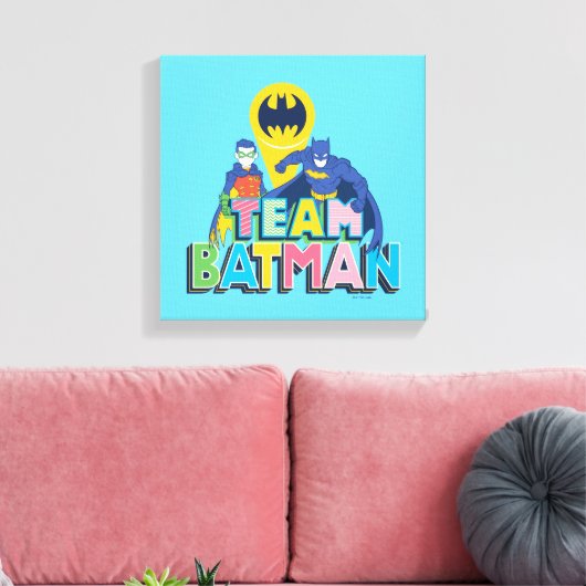 Toile Batman | Team Batman (Insitu(Salon))
