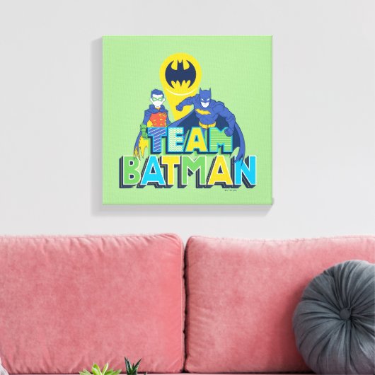 Toile Batman | Team Batman & Robin (Insitu(Salon))