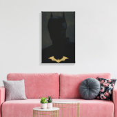 Toile Batman With Golden Bat Symbol (Insitu(Salon))