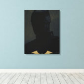 Toile Batman With Golden Bat Symbol (Insitu (Plancher de Bois))